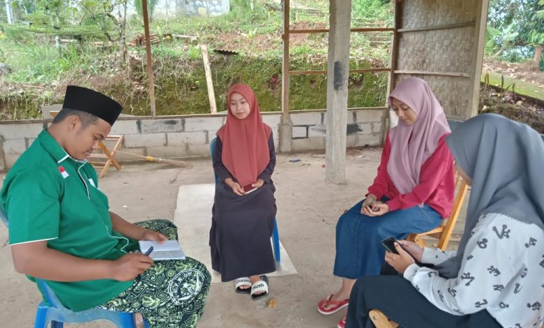 Potret praktik konseling pelajar, buah kerjasama IPNU-IPPNU Medani dan Posyandu remaja