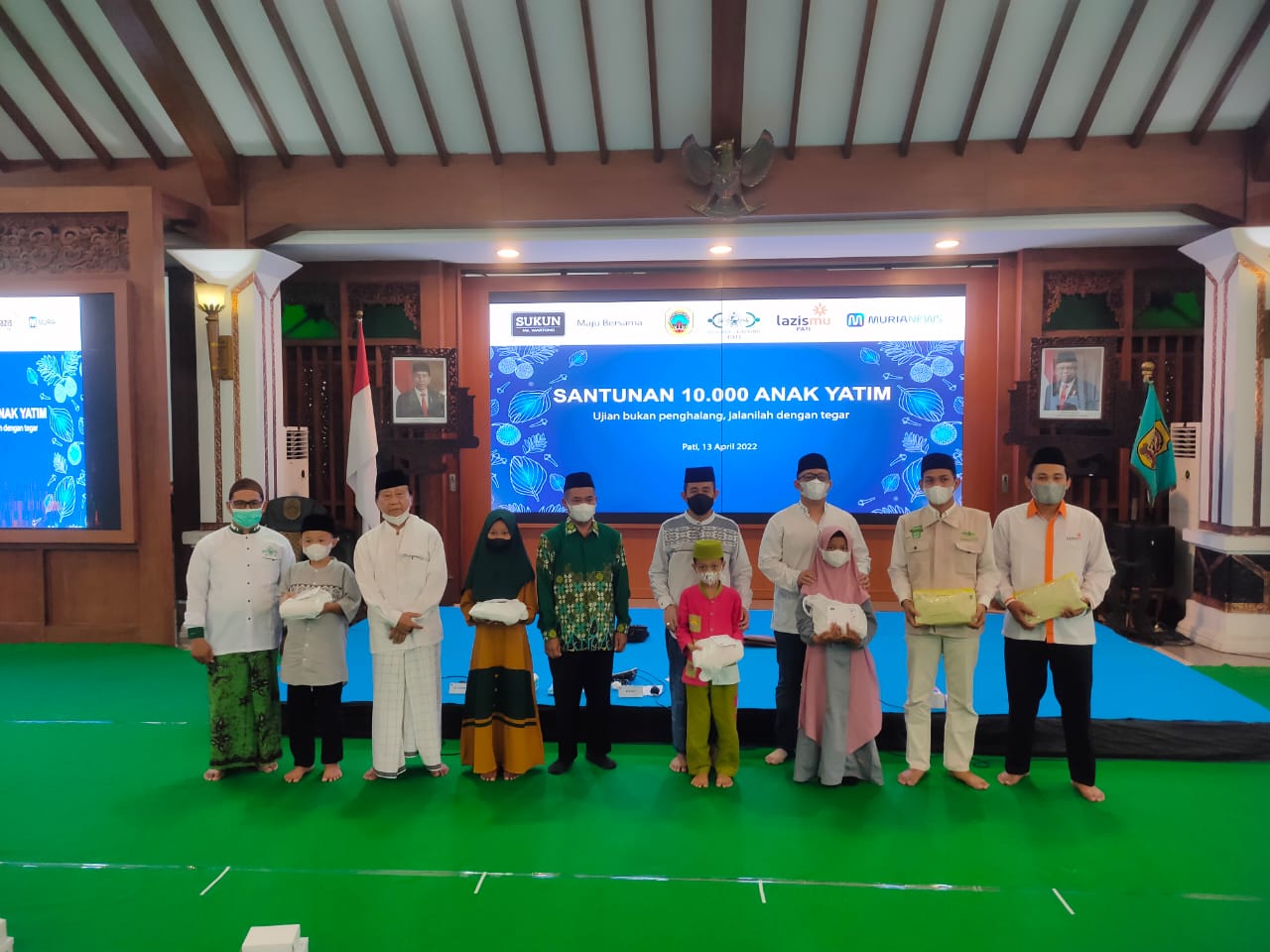 Rutin Santuni 10 Ribu Yatim, Sukun Gandeng NU dan Muhammadiyah