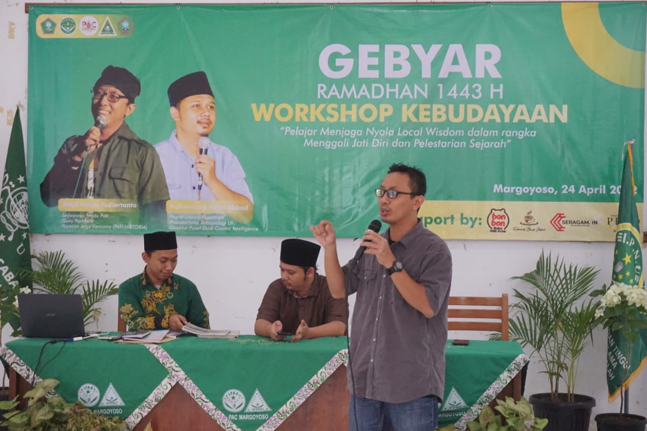 Unik! Ditengah Ramadhan, Pelajar NU Margoyoso Gelar Ngaji Budaya