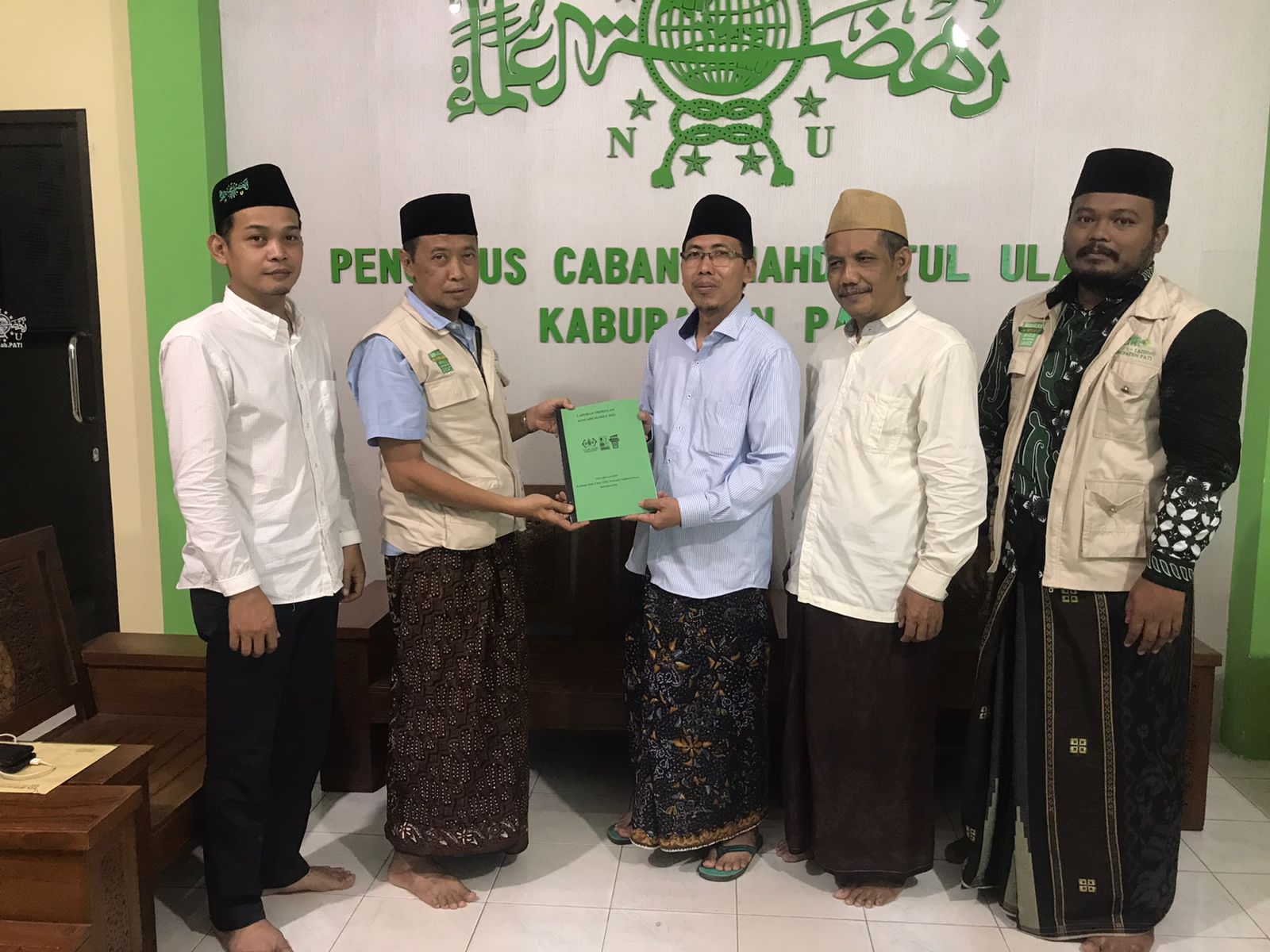 Lazisnu Serahkan ‘Laporan Amal’ kepada PCNU