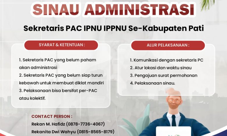 PC IPNU IPPNU Pati Buka Pelatihan Administrasi