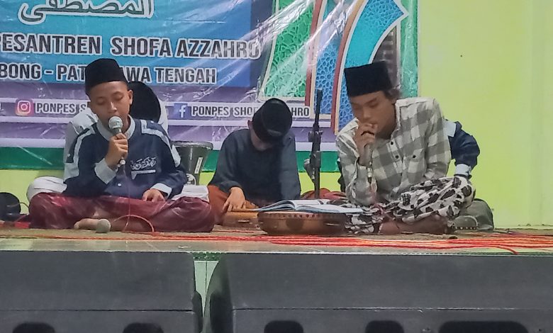 PCNU PATI - 4 Hari Digembleng Lomba, Santri PPSA Tutup 17-an dengan Maulid