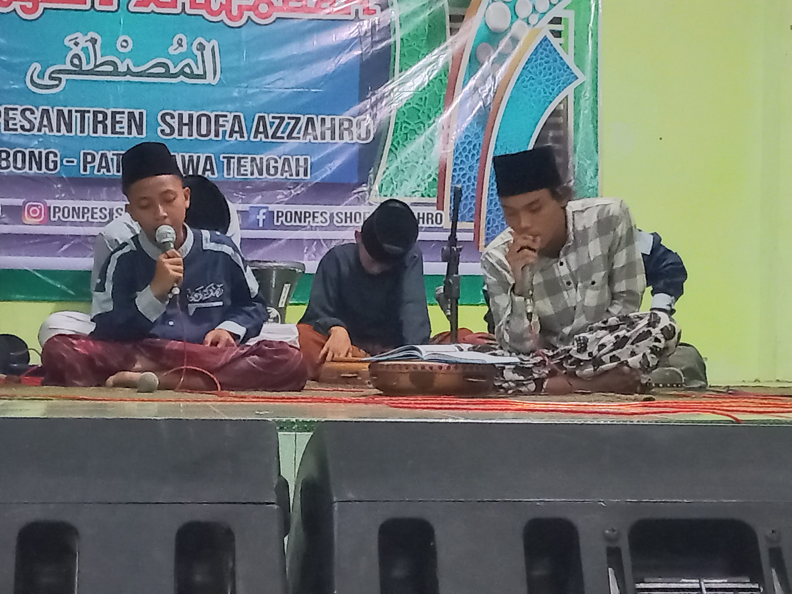 PCNU PATI - 4 Hari Digembleng Lomba, Santri PPSA Tutup 17-an dengan Maulid
