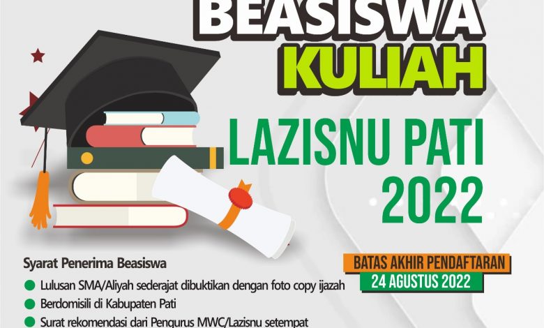 PCNU PATI - LAZISNU Pati Luncurkan Program Beasiswa