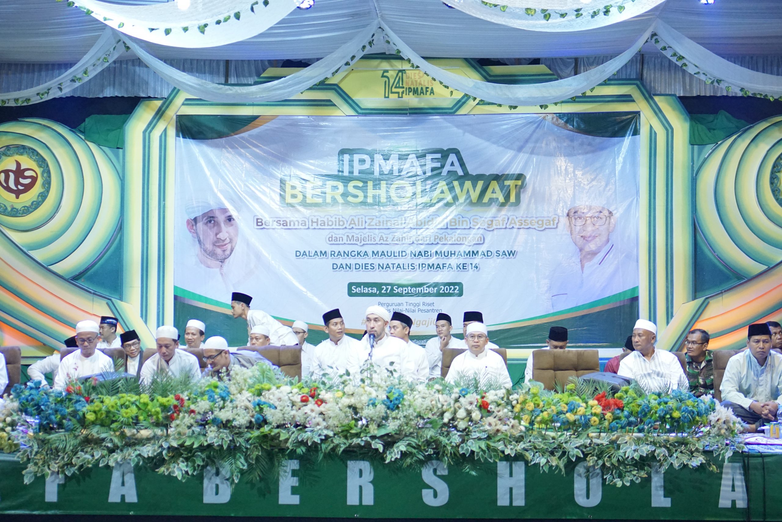 IPMAFA Bersholawat: Habib Bidin Ajak Para Jamaah Cinta Rasul
