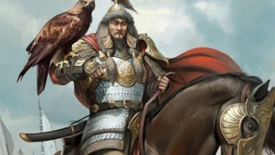 Ilustrasi Genghis Khan (dok. Artstation/@Thahn Tuan)