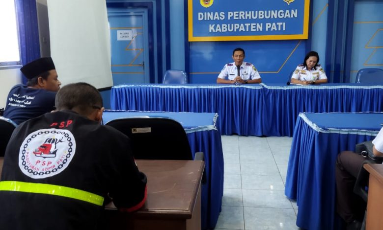 Sarbumusi Pati Gelar Audiensi dengan Dishub, Bahas Pangkalan Truk