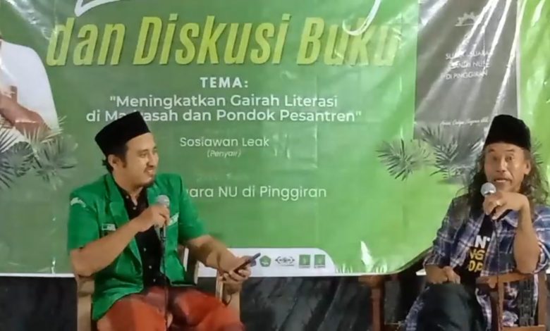 Hadirkan Sosiawan Leak, Lesbumi NU Pucakwangi Gairahkan Literasi