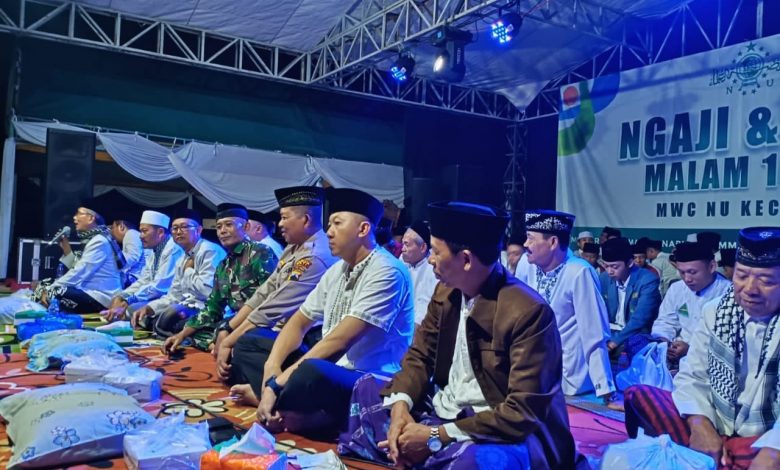 Peringati HSN dan Maulid Nabi, MWCNU Kayen Gelar Ngaji dan Sholawat