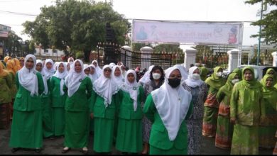 Hadiri Apel Hari Ibu, Ini Pesan Ketua Muslimat NU Pati