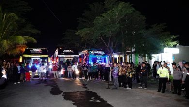 Ratusan Warga NU Pati Berangkat ke Surakarta, Ikuti Jalan Sehat Porseni Nahdlatul Ulama