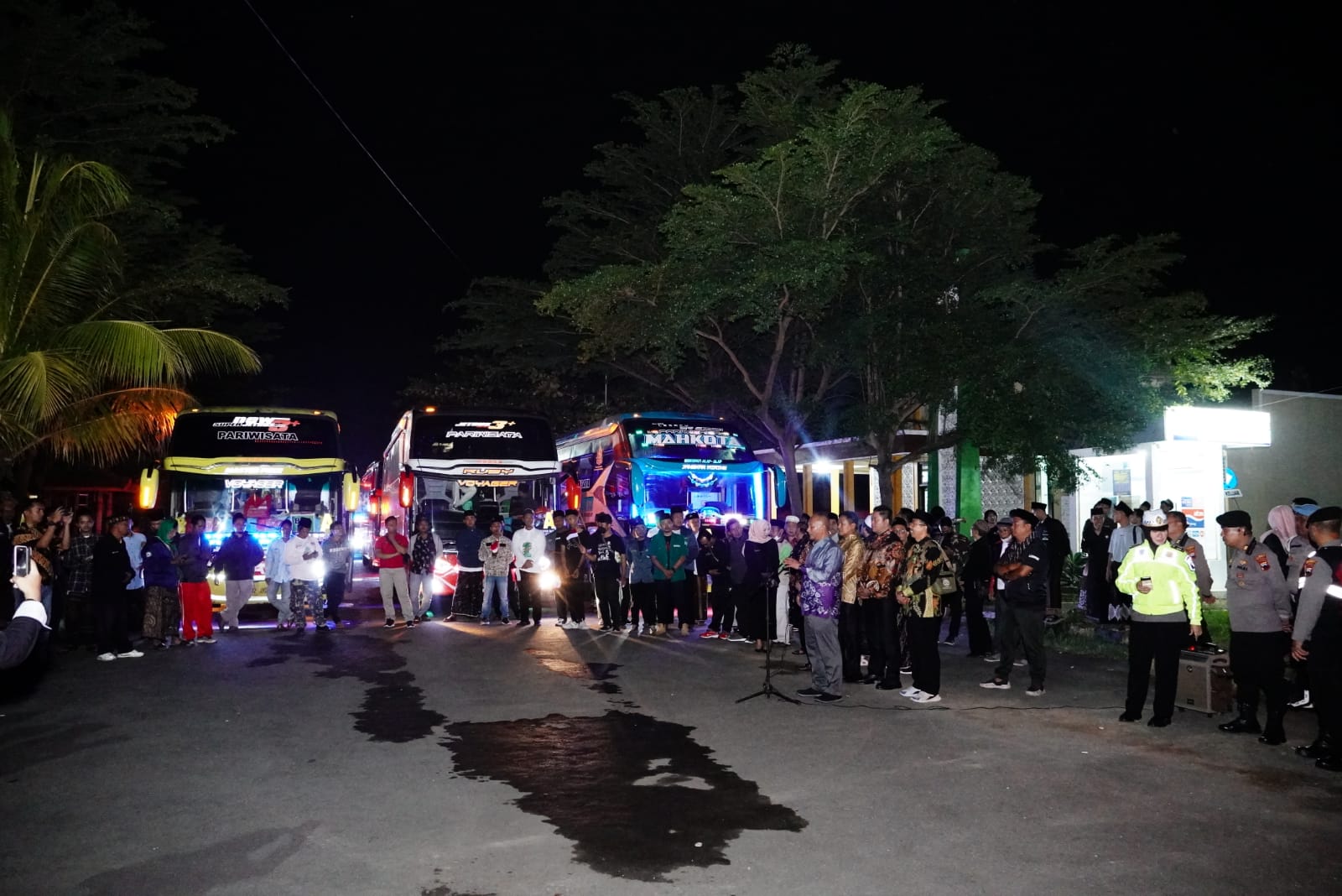 Ratusan Warga NU Pati Berangkat ke Surakarta, Ikuti Jalan Sehat Porseni Nahdlatul Ulama