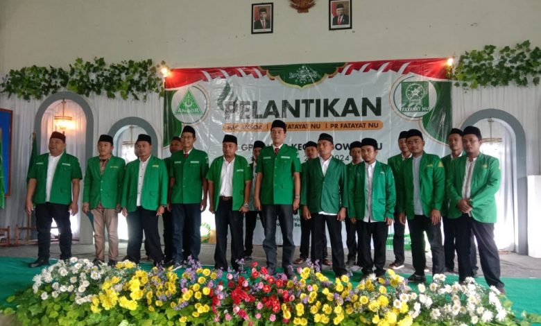 Pengurus PAC Fatayat dan Ansor Tlogowungu Resmi Dilantik