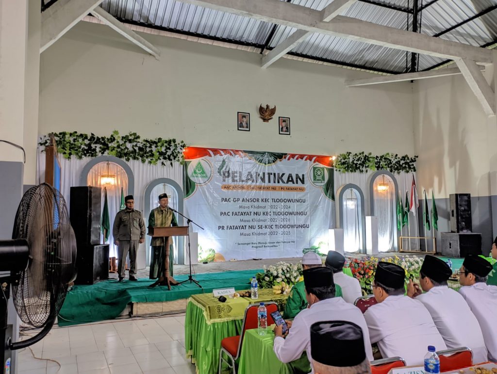 Pengurus PAC Fatayat dan Ansor Tlogowungu Resmi Dilantik