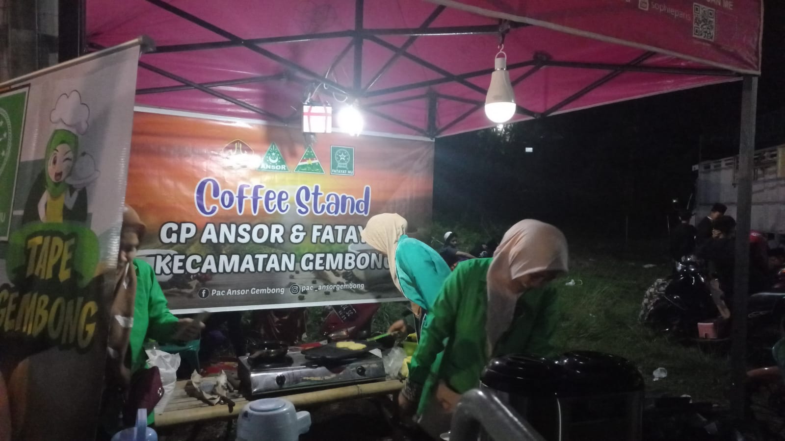 Ansor - Fatayat NU Buka Lapak