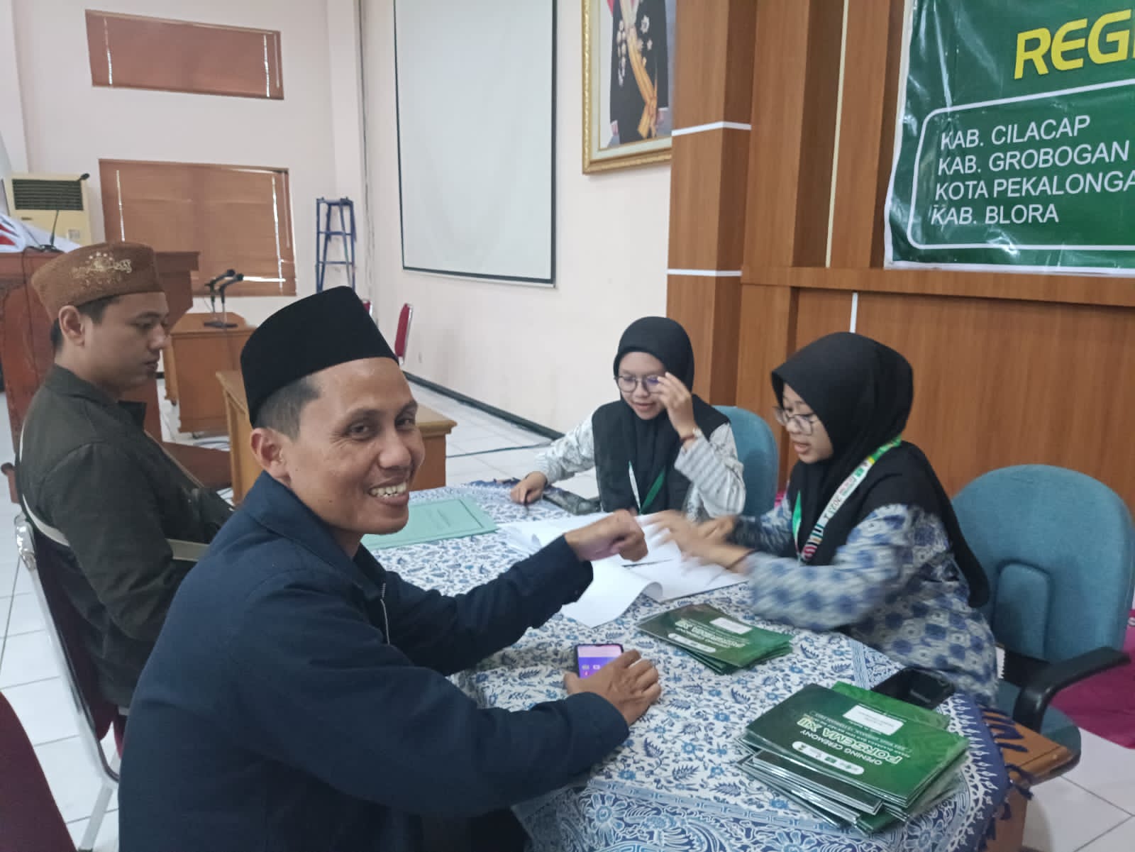 Peserta Ma’arif Cilacap Registrasi Pertama Kali di Porsema