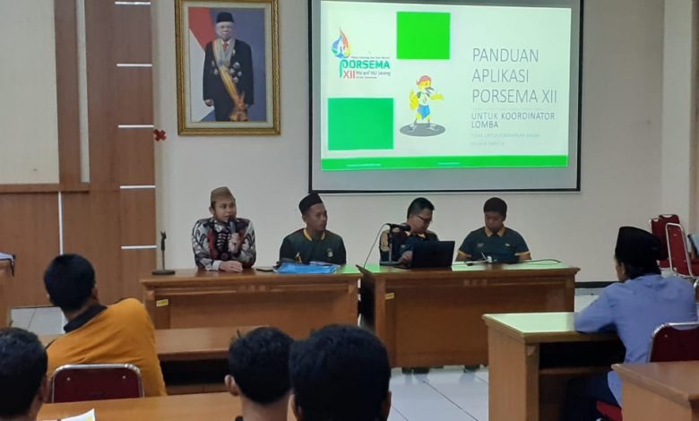 Porsema NU Jateng Berbasis Aplikasi untuk Jaga Mutu dan Sportiviatas