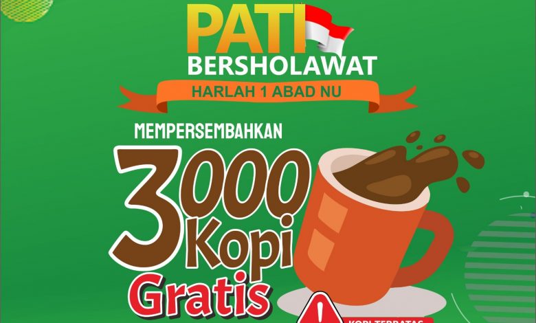 PC Lazisnu- LPNU Bakal Pasok Ribuan Kopi Gratis di Acara Satu Abad NU