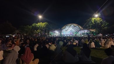 Perayaan Satu Abad NU di Alun-Alun Pati Dibanjiri Jama'ah