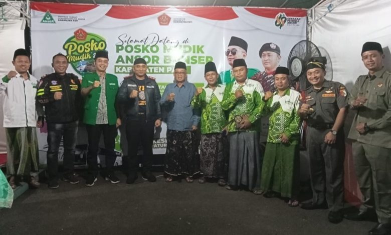 GP Ansor Pati Buka 3 Posko Mudik