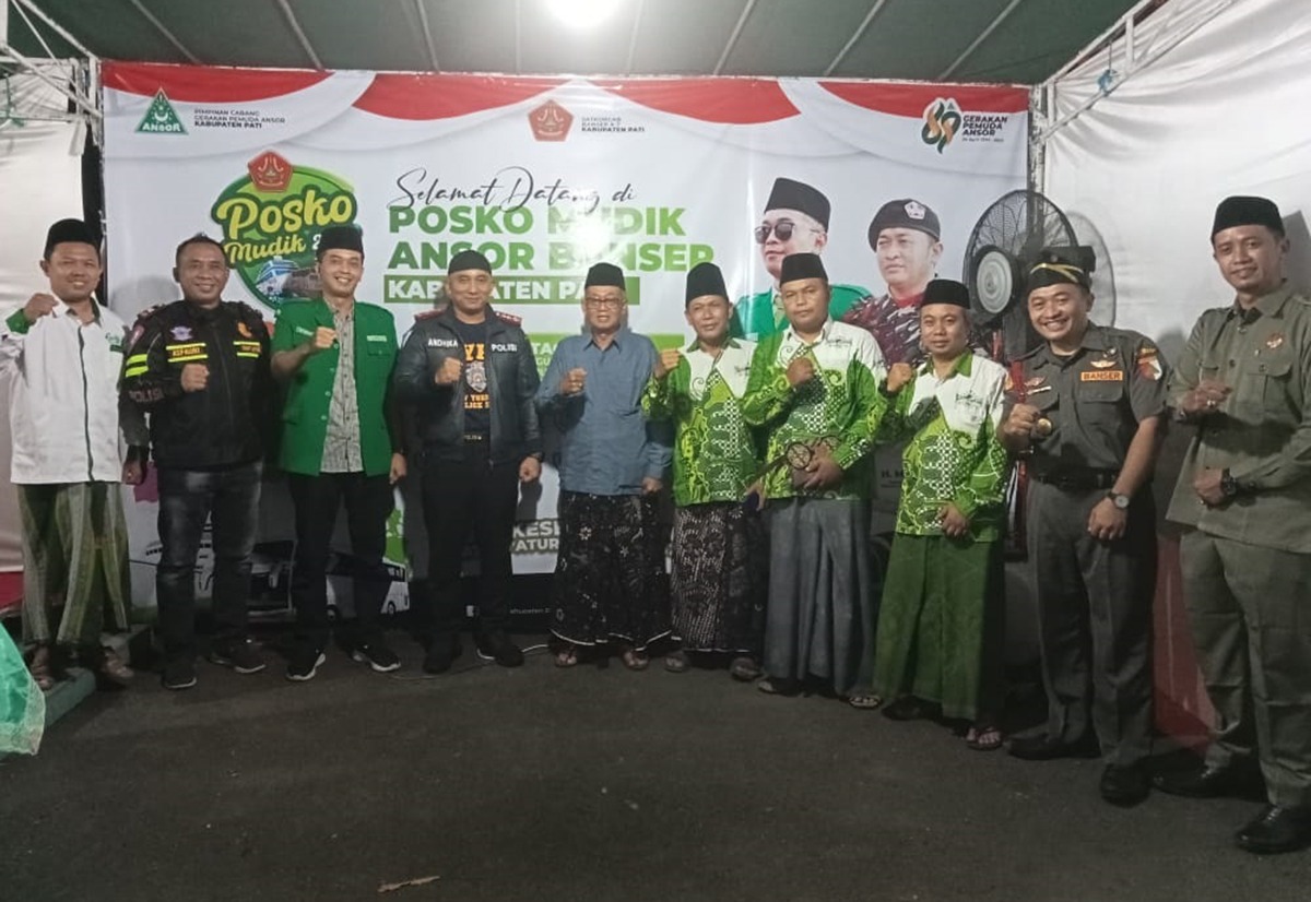 GP Ansor Pati Buka 3 Posko Mudik