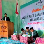 Pelantikan MWCNU Jakenan, Ketua PCNU Ingatkan Pesan K. Ali Maksum