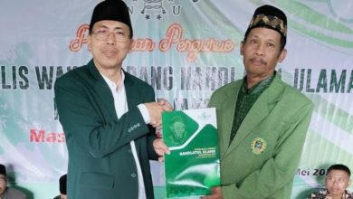 PCNU Lantik Pengurus MWCNU Jakenan Masa Khidmat 2023-2028