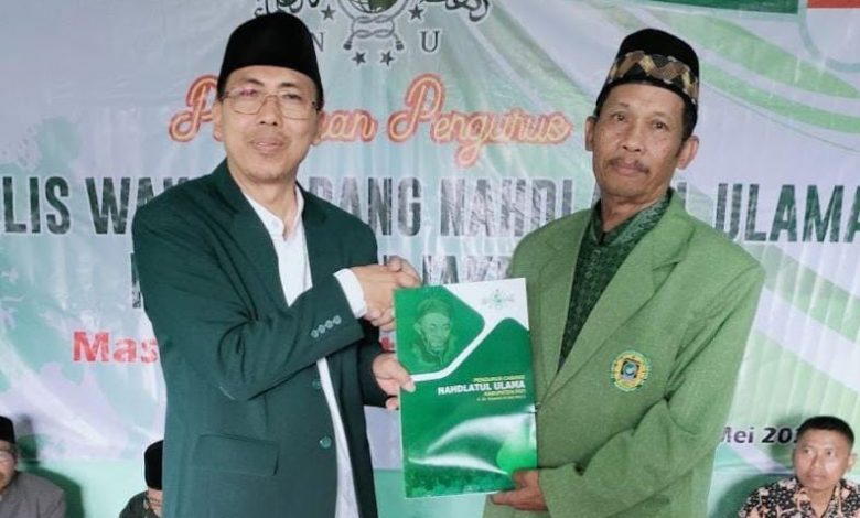 PCNU Lantik Pengurus MWCNU Jakenan Masa Khidmat 2023-2028