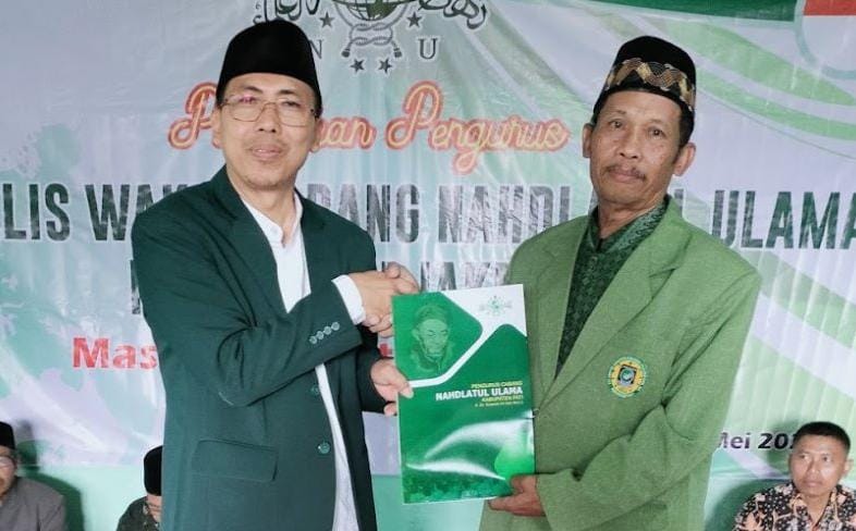 PCNU Lantik Pengurus MWCNU Jakenan Masa Khidmat 2023-2028