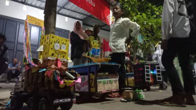 Takbiran Bocah jadi Tradisi Sambut Lebaran Qurban di Tapen