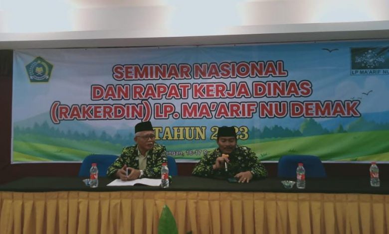 Ma'arif Jateng Kukuhkan LP. Ma'arif Kab. Demak Periode 2023-2028