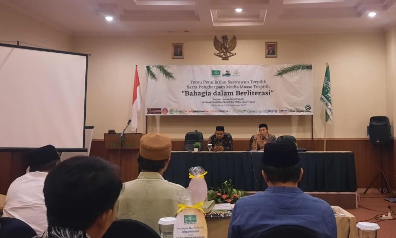 LP Maarif NU Jateng Gelar Temu Penulis dan Sastrawan