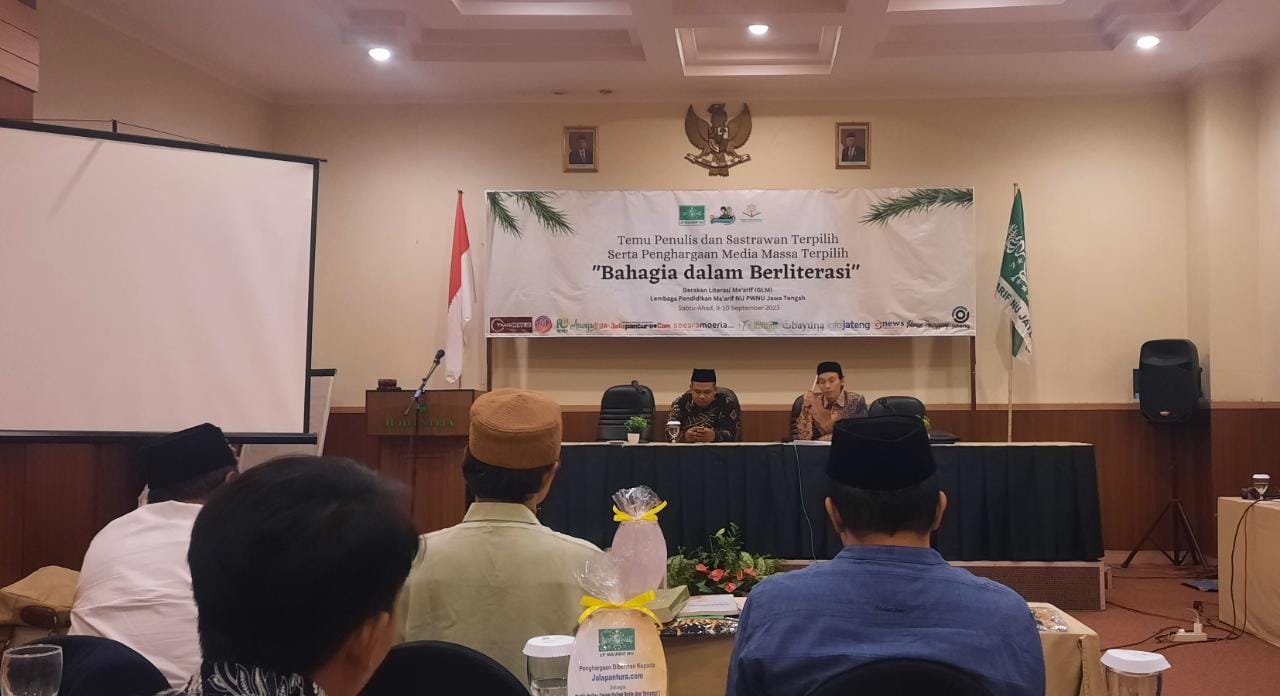 LP Maarif NU Jateng Gelar Temu Penulis dan Sastrawan