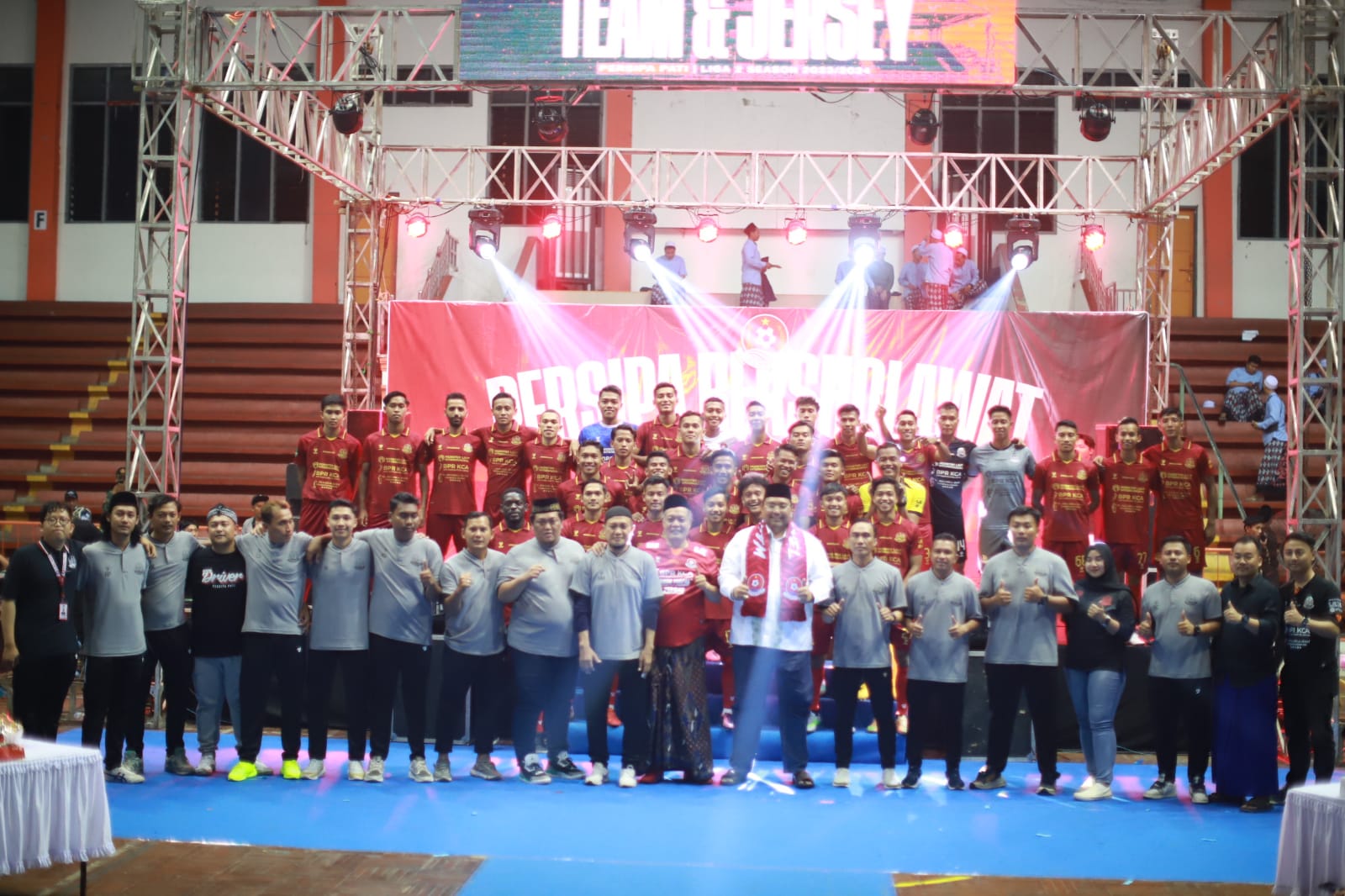 Persipa Pati Launching Tim dengan Berselawat Bareng Rijalul Ansor