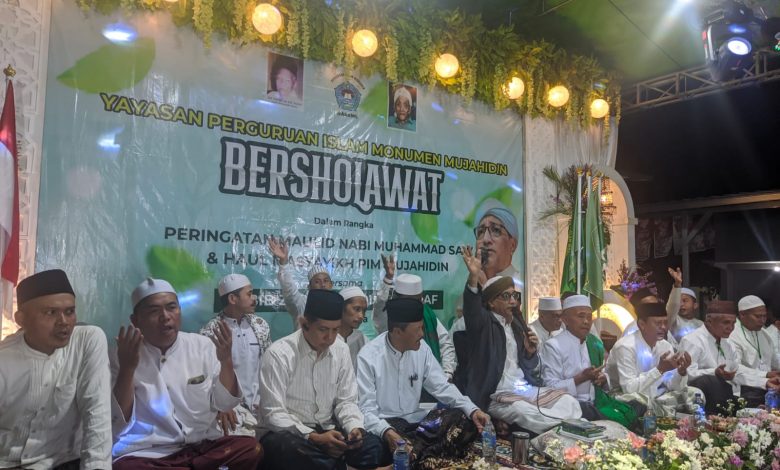 YPI Monumen Mujahidin Bageng Gelar Selawatan Bareng Habib Ali Zainal Abidin