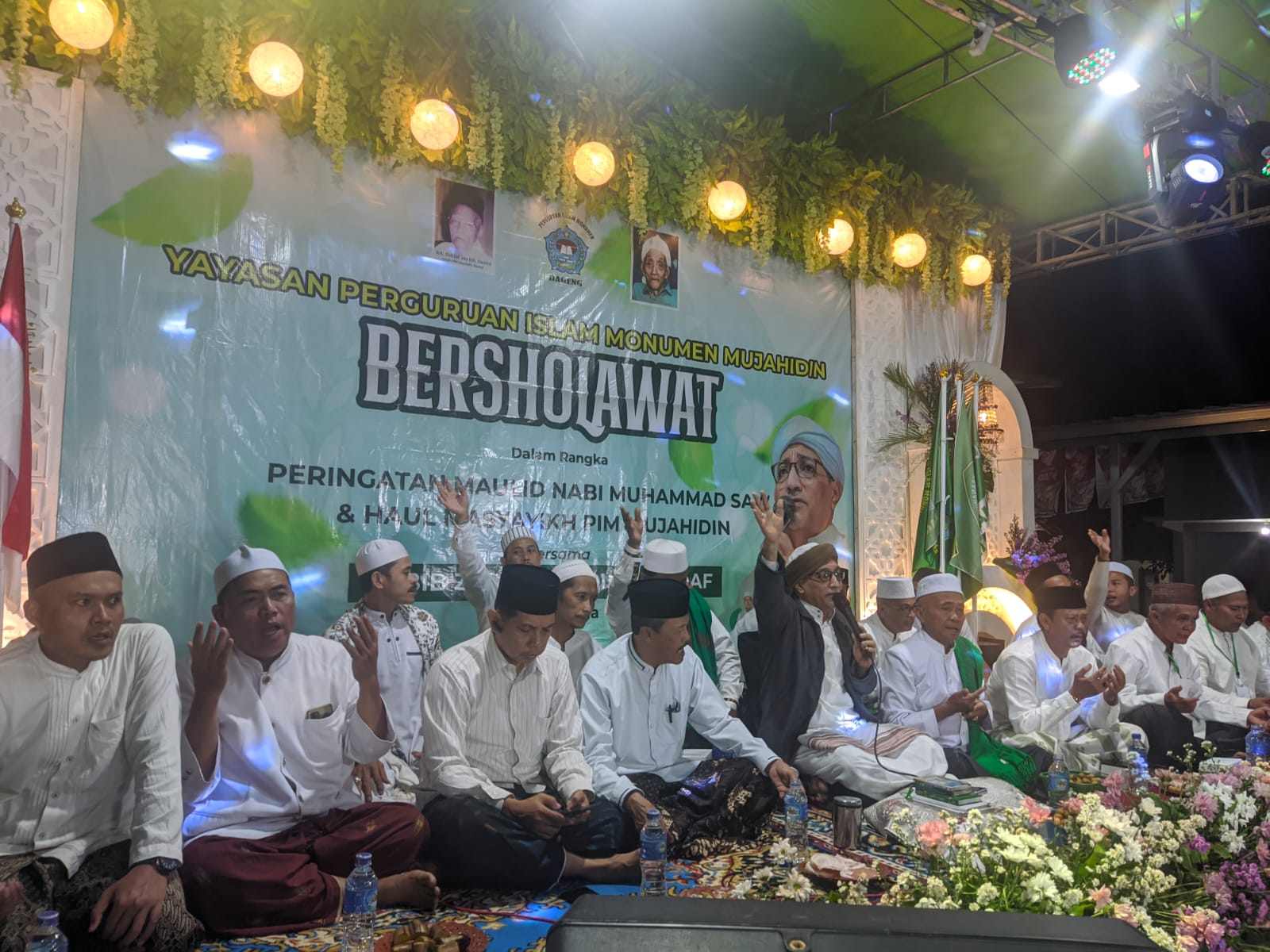 YPI Monumen Mujahidin Bageng Gelar Selawatan Bareng Habib Ali Zainal Abidin