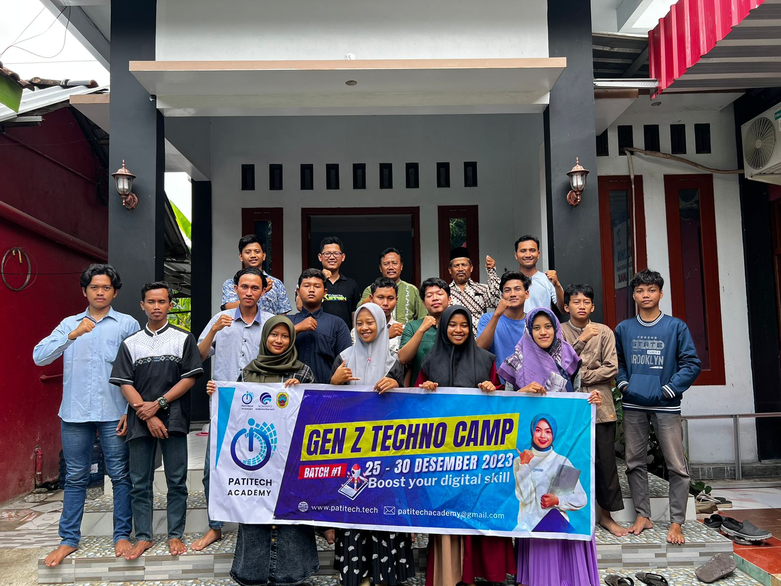 Kader GP Ansor dan IPNU Tambakromo Dirikan Patitech Academy