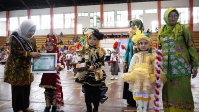 Peringati Harlah Ke 78, Muslimat NU Pati Gelar Festival Drum Band