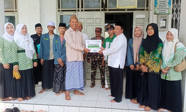 MWCNU Trangkil Salurkan Bantuan Rp 20 Juta untuk Korban Puting Beliung