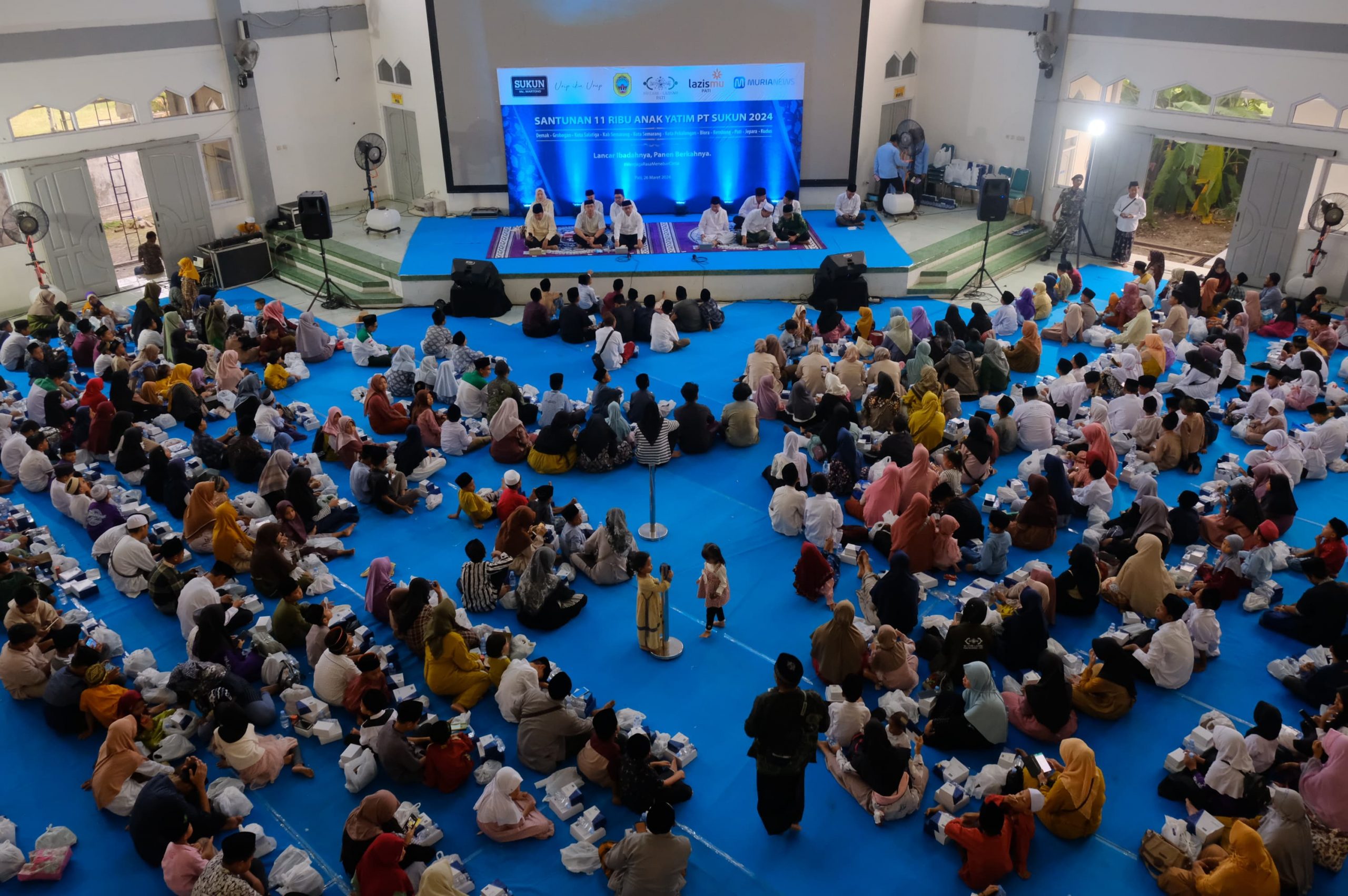PT Sukun Santuni 1.000 Anak Yatim di Pati, PCNU Berikan Apresiasi