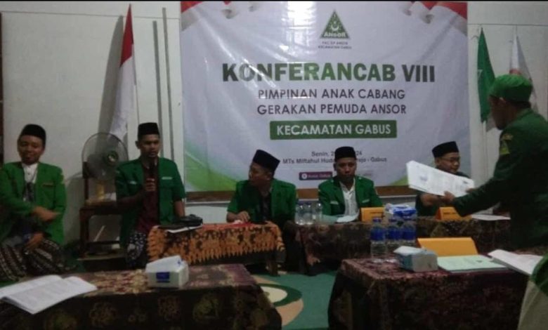 Sah! Alfi Yasin akan Pimpin Ansor Gabus sampai 2026