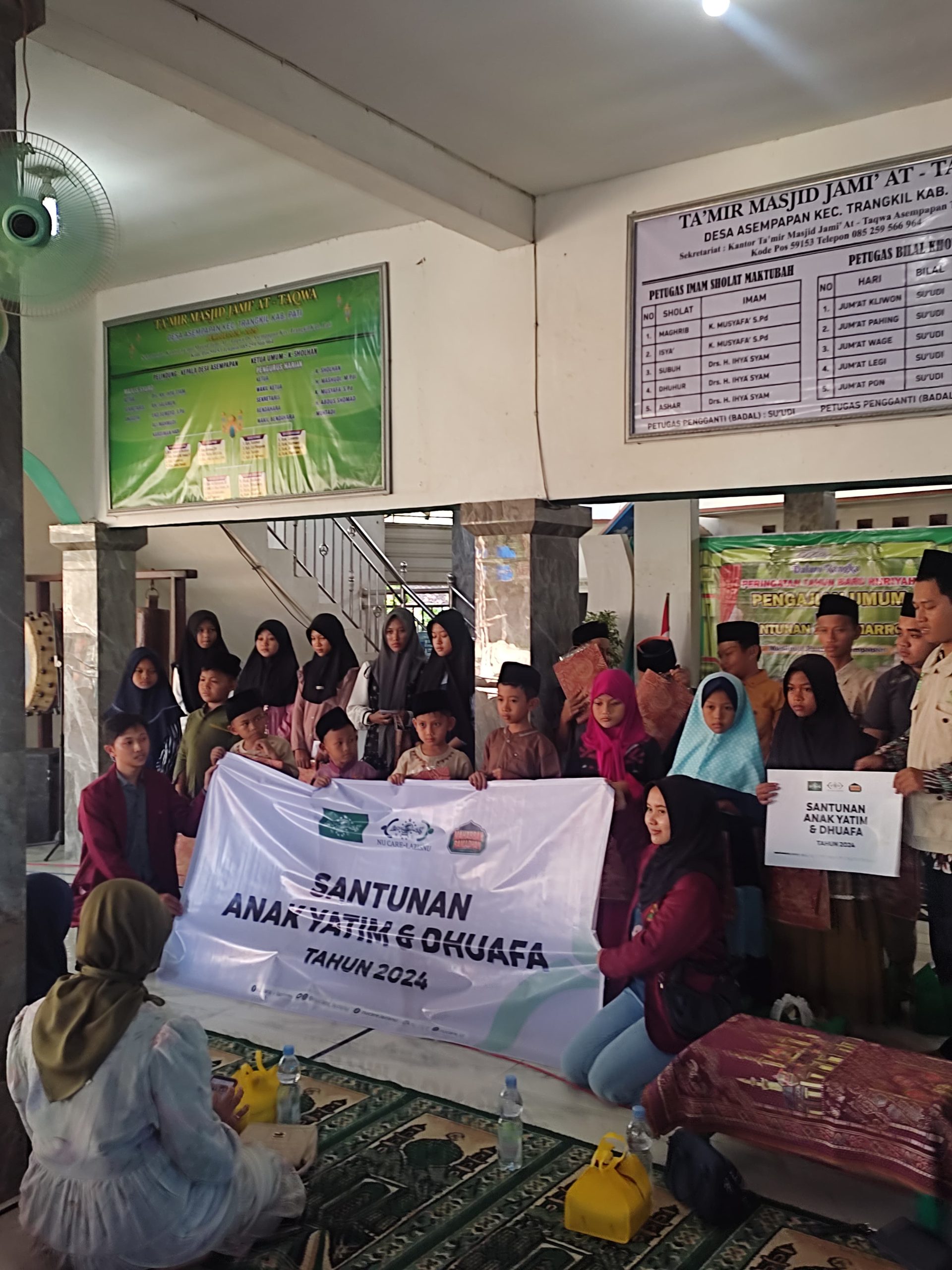 PC Lazisnu Pati Selenggarakan Santunan Yatama