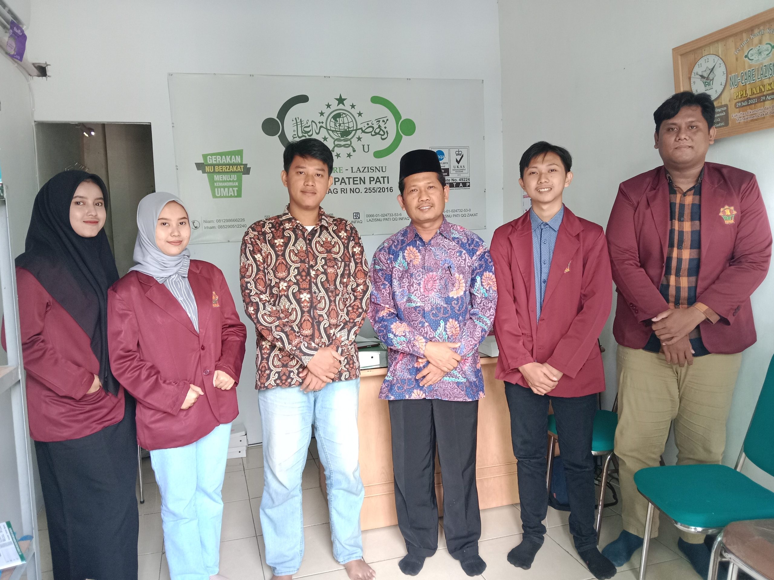 IAIN Kudus PPL di PC Lazisnu Pati