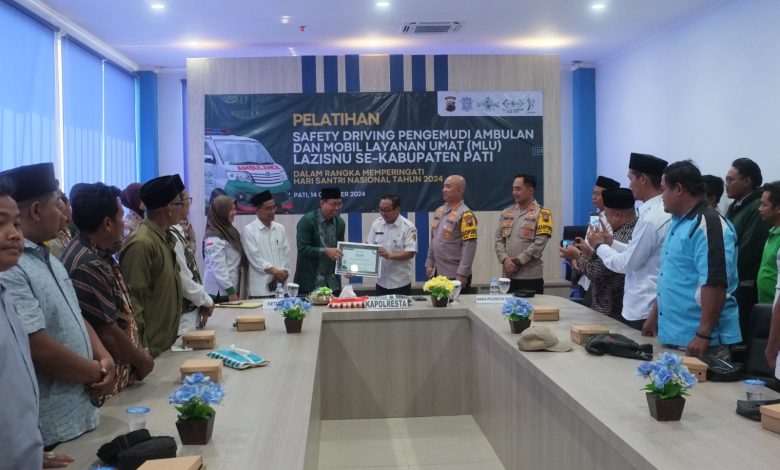 Pelatihan Safety Driving Sopir MLU dan Ambulans NU Pati