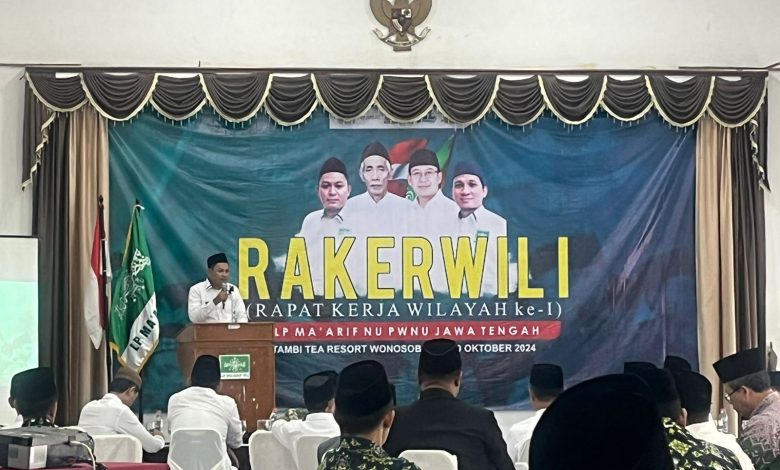 Rakerwil I, LP. Ma’arif NU Jateng Launching Porsema XIII di Wonosobo