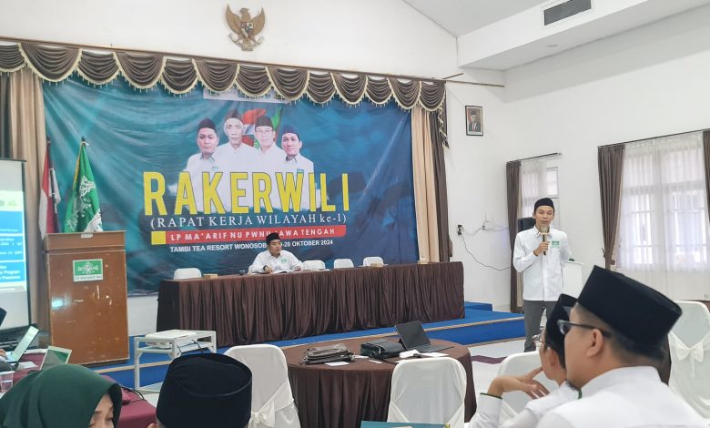 Rakerwil I, LP. Ma’arif NU Jateng Paparkan Program dari 12 Bidang