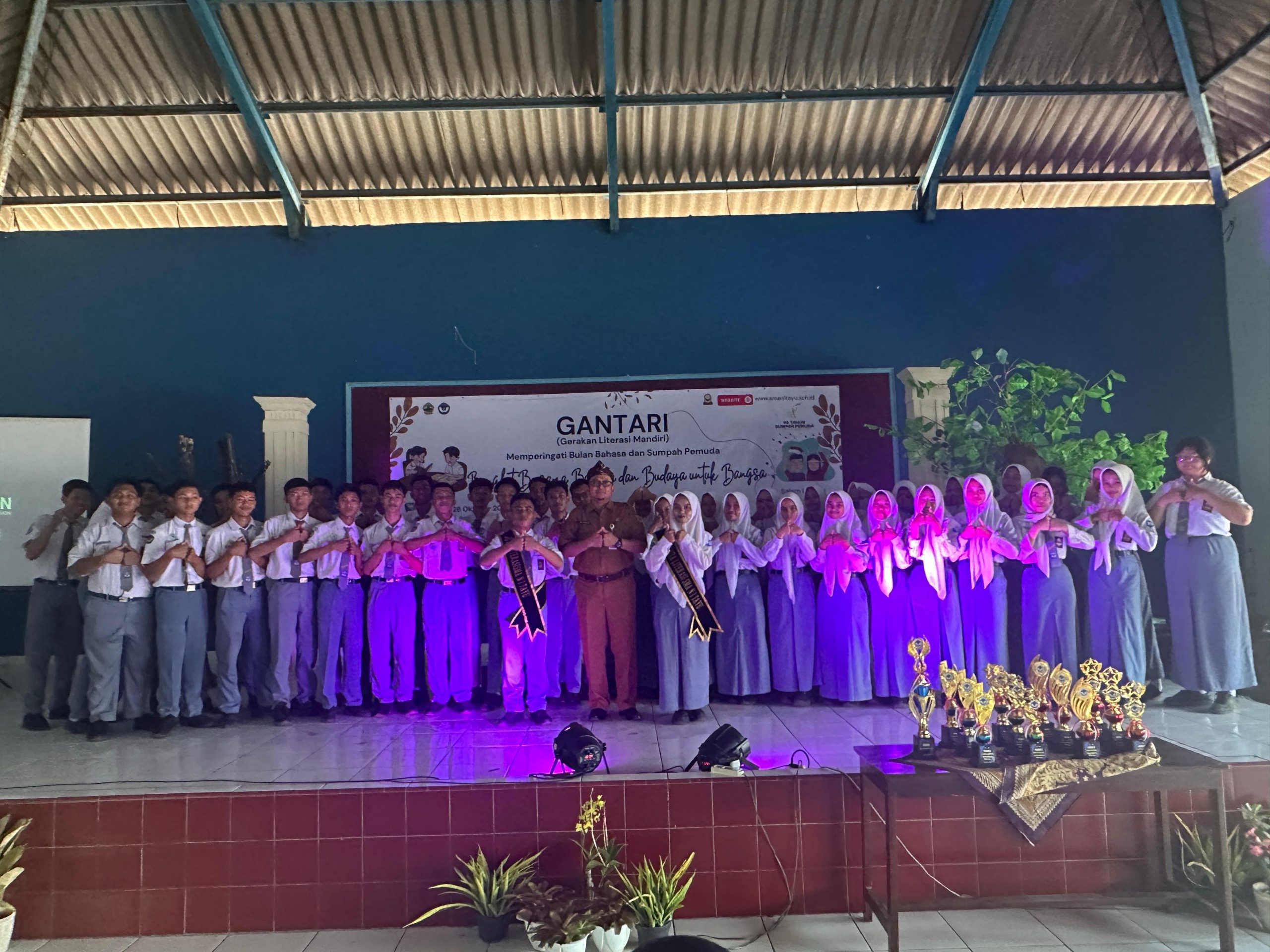 Pengukuhan Duta Literasi SMAN 1 Tayu