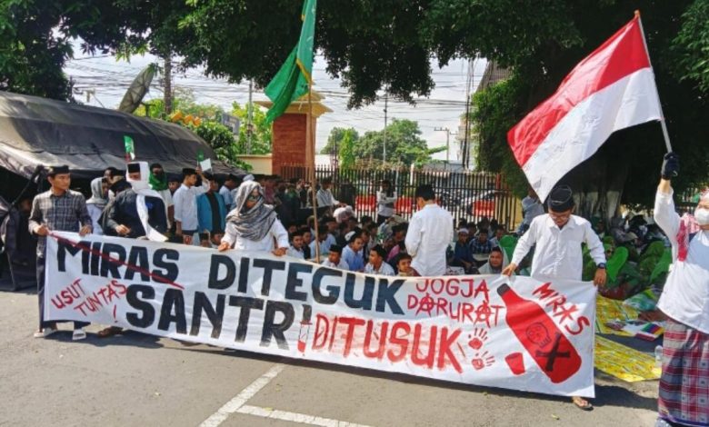 Santri sekaligus Anggota Banser Panggungroyom Wedarijaksa Menjadi Korban Pengeroyokan