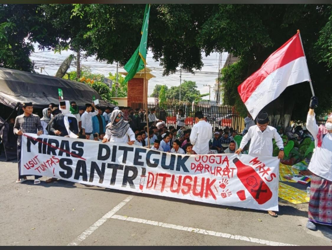 Santri sekaligus Anggota Banser Panggungroyom Wedarijaksa Menjadi Korban Pengeroyokan