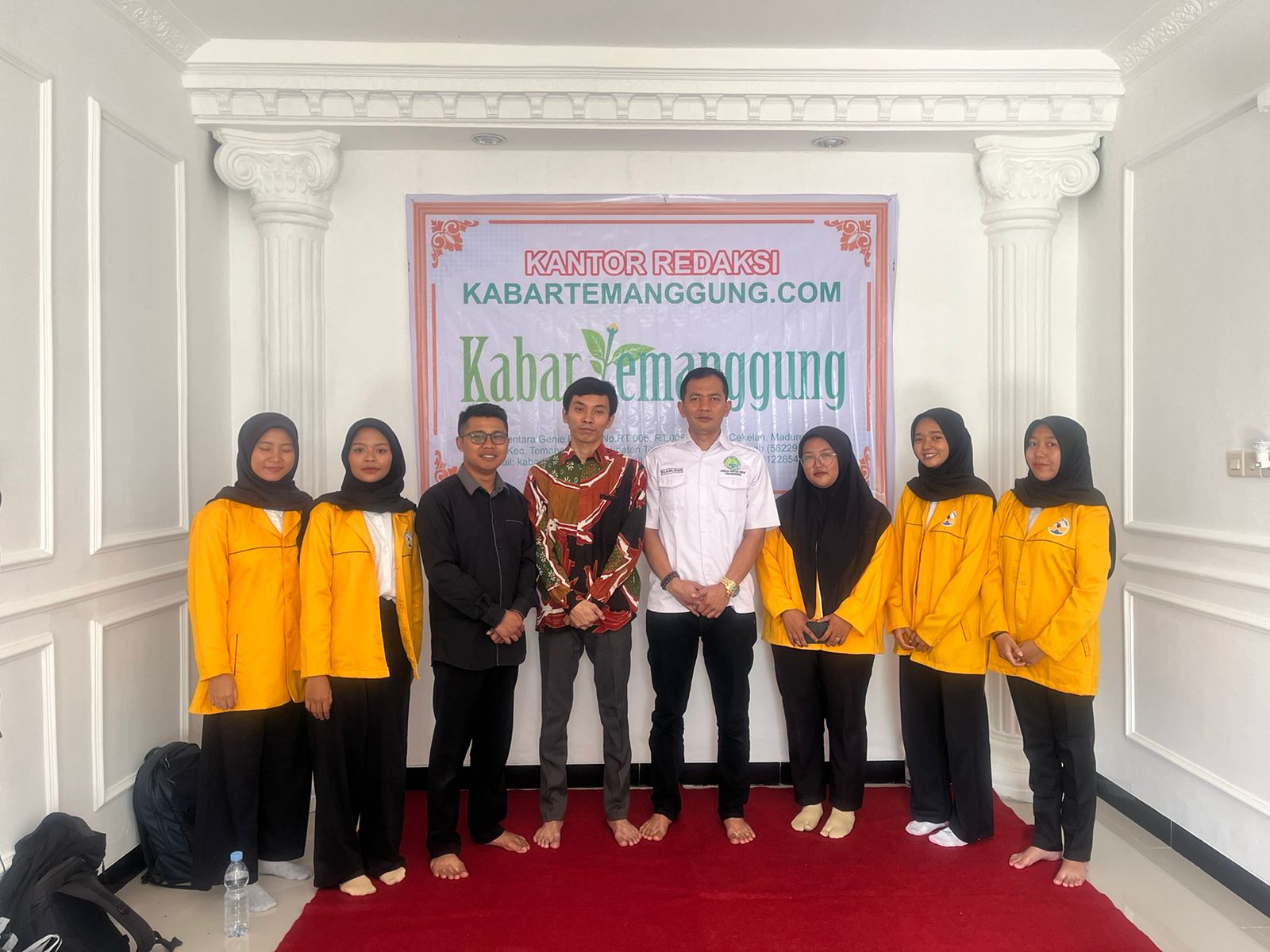 Lima Mahasiswa Untidar Magang Jurnalistik di Media Online Temanggung